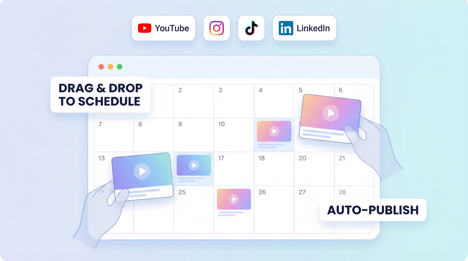 AI Video Scheduler: Clip, Caption, and Schedule From One Dashboard